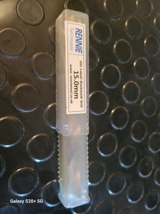 Broca Rennie HSS Cobalt 15.0mm