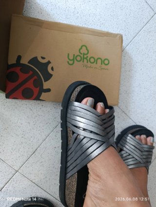 Sandalias Yokono Piel Talla 40