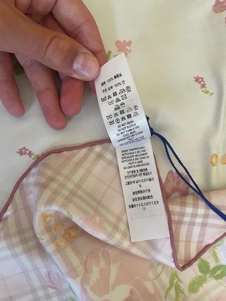 Pañuelo Seda Burberry Floral Rosa Original