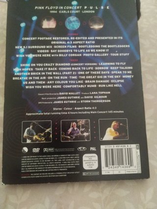 Pink Floyd Pulse Doble DVD