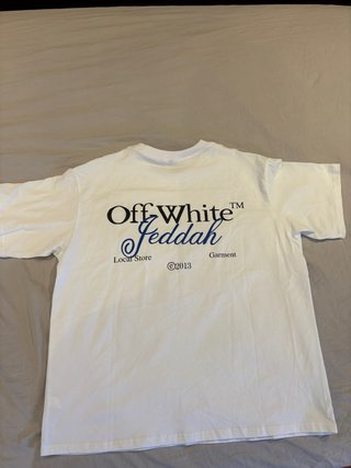 Maglietta Off-White Bianca Nuova