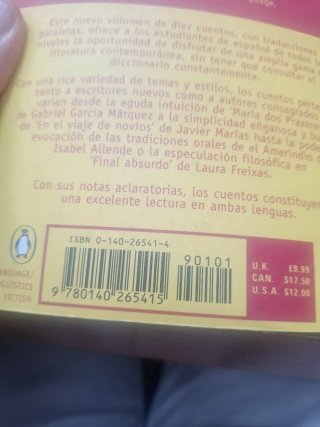 Short Stories in Spanish New Penguin Parallel Text