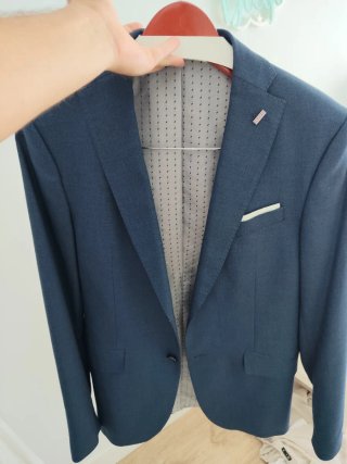 Americana azul