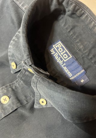 Camicia Polo Ralph Lauren Blu Scuro Tg. S