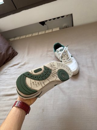 Zapatillas Lacoste Talla 41 Blancas y Verdes