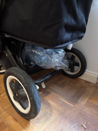 Carrito Bugaboo Donkey 2 Gris/Negro