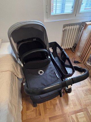 Carrito Bugaboo Donkey 2 Gris/Negro