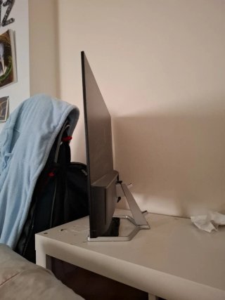 Monitor HP Plata y Negro