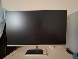 Monitor HP Plata y Negro