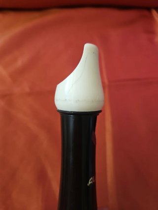 Flauta Aulos Negra