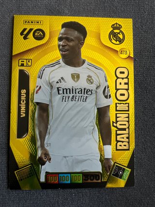 Panini Balón de Oro Vinícius Jr. 473