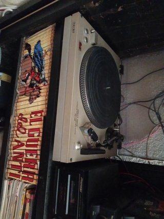 Tocadiscos Sony PS-11W Plata
