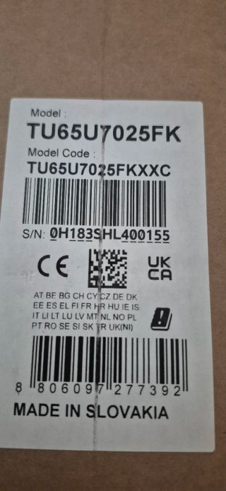 Samsung TV 65 4K UHD Smart TV