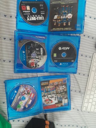 Pack 4 Juegos PS4: FIFA 24, LEGO Marvel, Rainbow