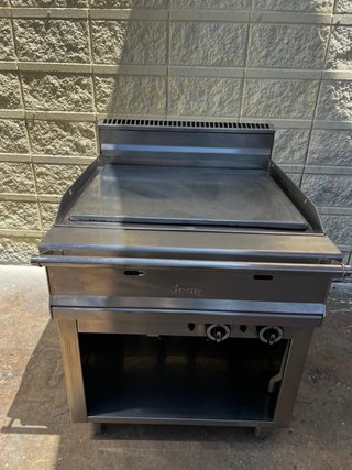 Fry top cromo duro línea 900