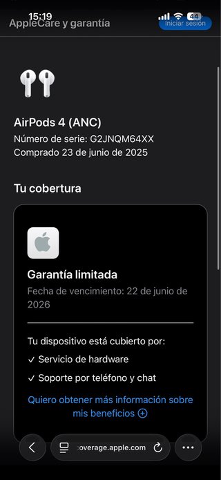 AirPods 3ª Gen (ANC) Apple Blancos