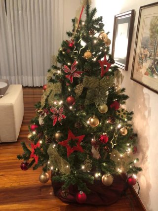 Árbol de Navidad Decorado