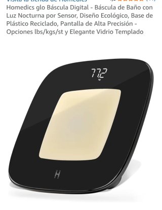 Báscula Digital Homedics Glo