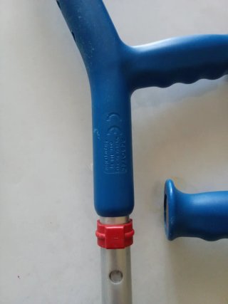Muletas infantiles regulables Rebotec (Casi nuevas