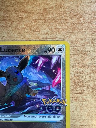 Eevee Lucente SWSH230 - Promo Spada e Scudo