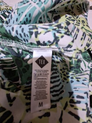 Pantalón largo estampado mujer