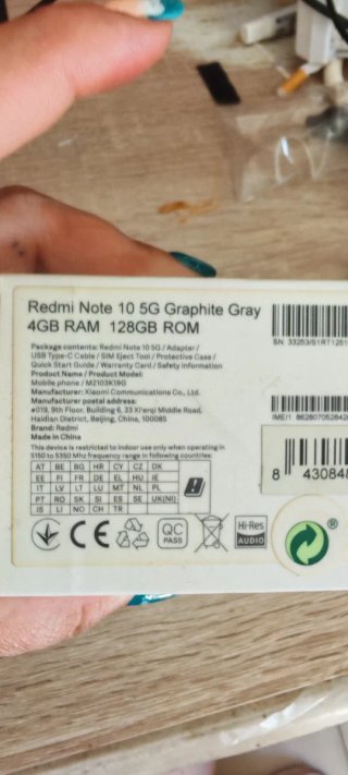 Xiaomi Redmi Note 10 5G (4GB / 128GB)