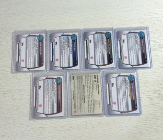 Lote 7 Tarjetas QB Topps Bowman University