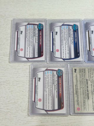 Lote 7 Tarjetas QB Topps Bowman University