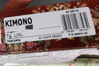 Kimono Granfoulard Bassetti Tuscania Tg. L/XL