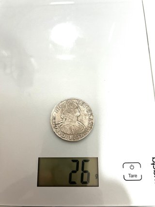 8 Reales Plata Carlos IIII 1807