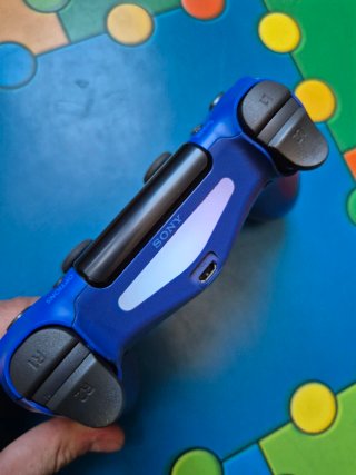 Mando PS4 azul