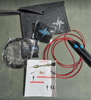 Comba profesional REBSPORT azul, pero roja