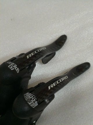 Manetas cambio Campagnolo Record 10 Speed Carbono