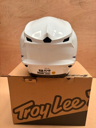 Casco Troy Lee Designs SE4 Blanco