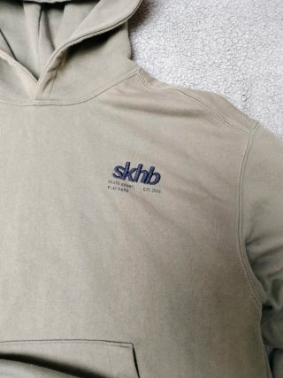 Sudadera Zara SKHB niño verde militar