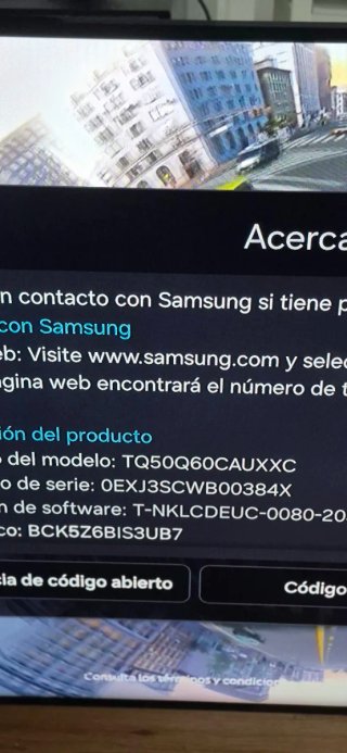 Samsung 50 TV QLED 4K