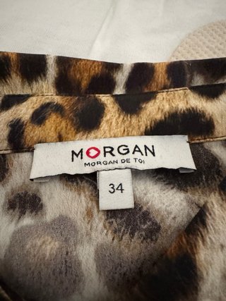 Camisa Morgan Estampado Leopardo