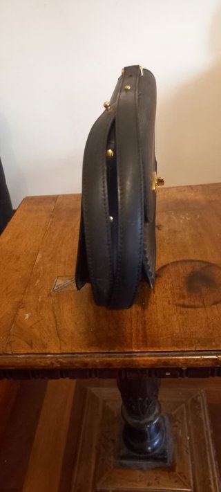 Borsa Louis Vuitton Pelle Nera Oro