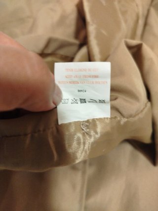 Chaqueta de primavera beige/marrón