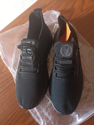 Scarpe sportive donna nere taglia 39.5.