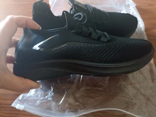 Scarpe sportive donna nere taglia 39.5.