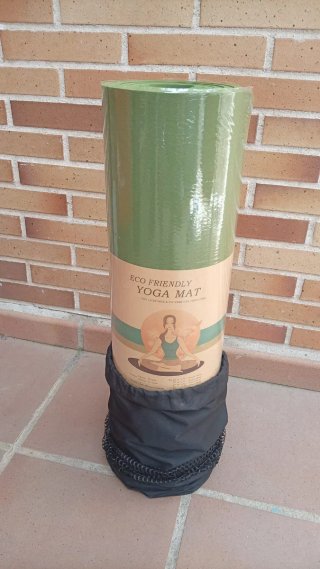 Esterilla Yoga Naranja con Correa