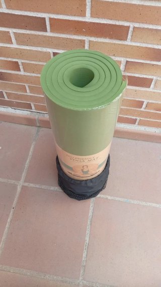 Esterilla Yoga Naranja con Correa