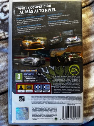 Disco per PSP Need for Speed ProStreet EA Racing
