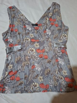 Camiseta Ostin L Estampado Tropical