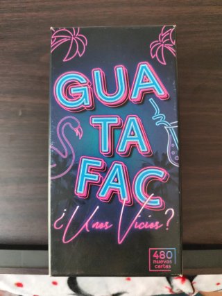 Juego de mesa Guatafac ¿Unos vicios?