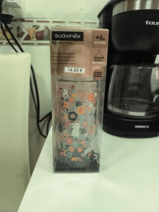 Biberón Suavinex Anticolico +6m Nuevo