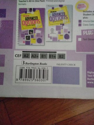 Libros Burlington Advanced Options B1+