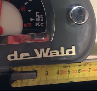 Anagrama DEWALD radio SEAT 600