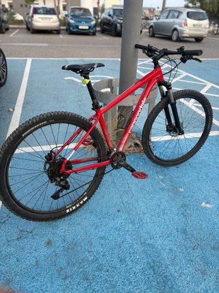 Bicicleta Cannondale Roja